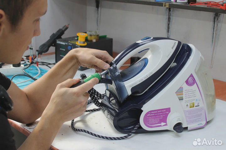 Ремонт утюгов, парогенераторов, отпаривателей