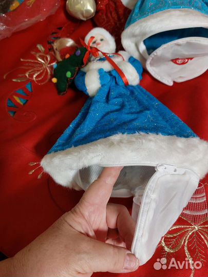 Снегурочка. Новогодняя кукла