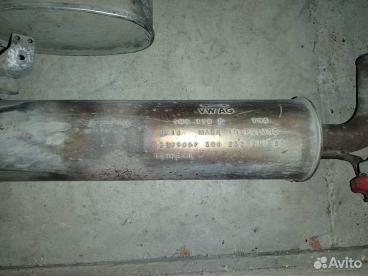 Выхлоп (глушитель, резонатор) для Skoda Octavia A7