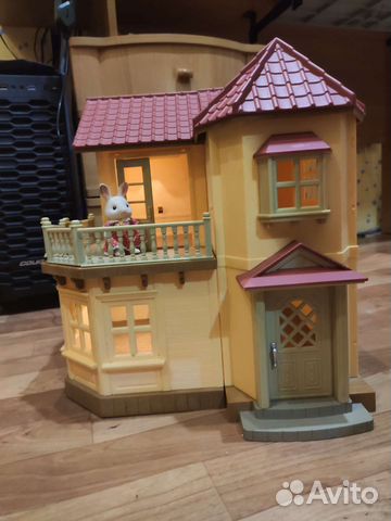 Sylvanian Families большой дом со светом