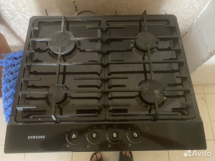Газовая варочная панель 4 конфорки samsung