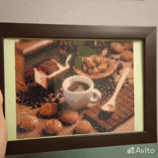 Картинка мозаика с рамкой