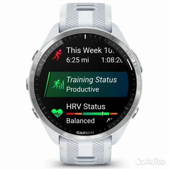 Garmin Forerunner 965, белый (010-02809-11)