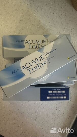 Контактные линзы acuvue trueye