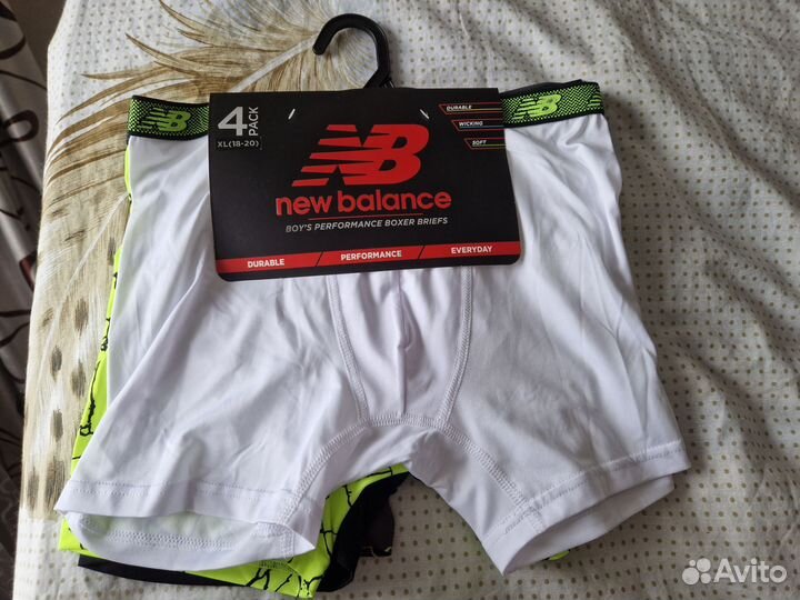 Новые трусы New Balance 4 пары