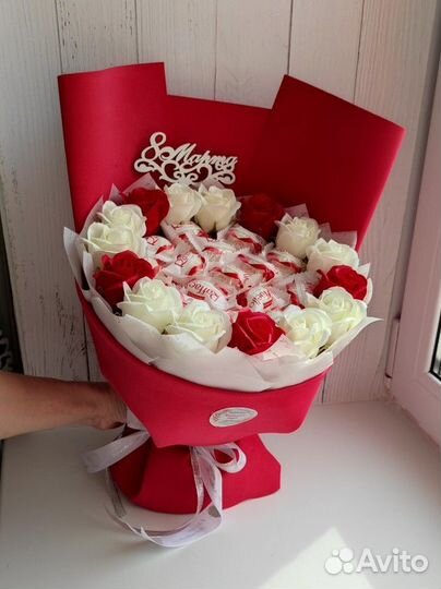 Мыльные розы. Подарок на 8 марта