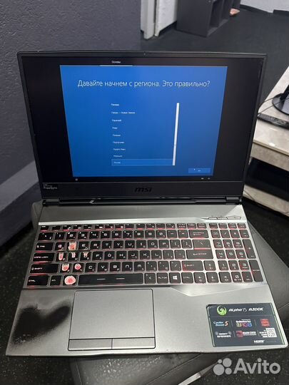 Msi alpha 15
