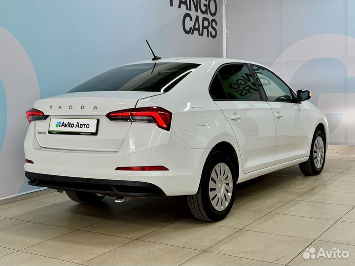 Skoda Rapid 1.6 МТ, 2020, 122 000 км