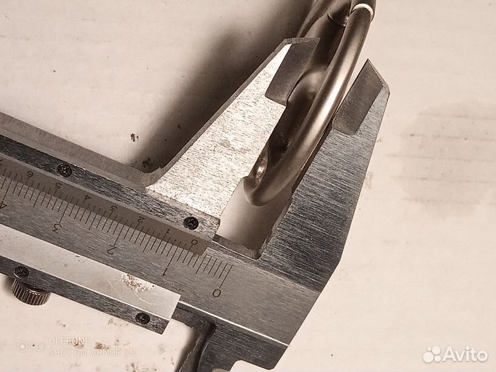 Брелок для ключей руль металлический