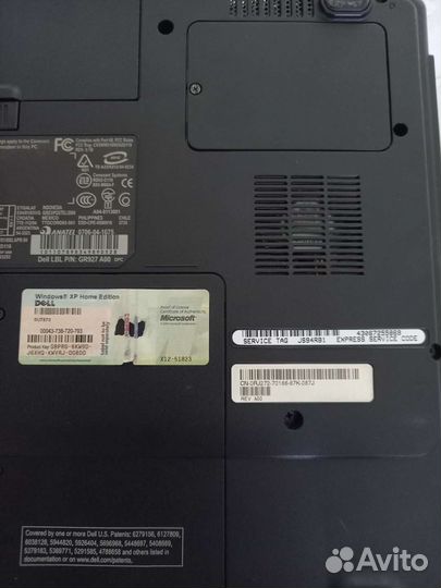 Ноутбук dell inspiron B130