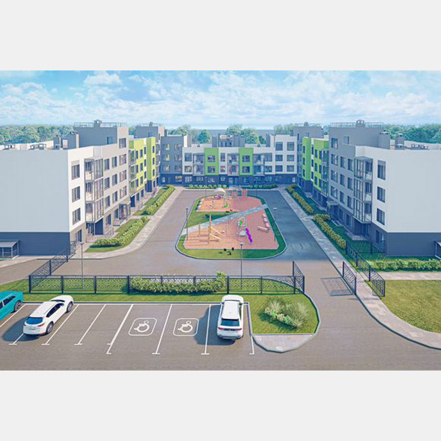 3-к. квартира, 76,7 м², 4/4 эт.