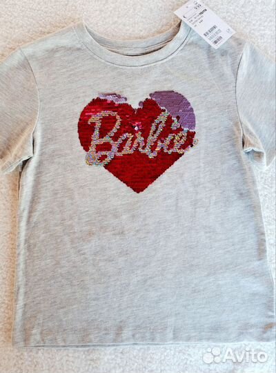 Футболка Barbie 110/116 H&M