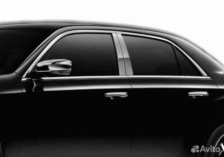 Накладки дверей хром Chrysler 300 2011-2019