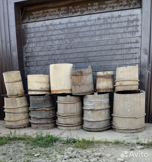 Бочки,старинные деревянные изделия