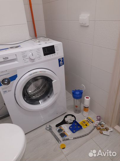 Стиральная машина Beko WRE55P2BWW белый