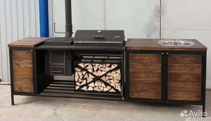 Мангальный комплекс лофт