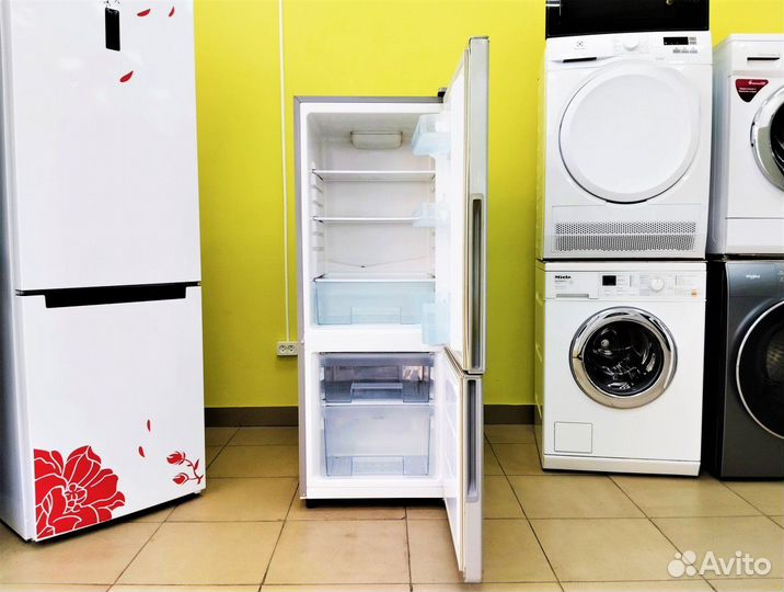 Холодильник маленький узкий бу Samsung. Гарантия