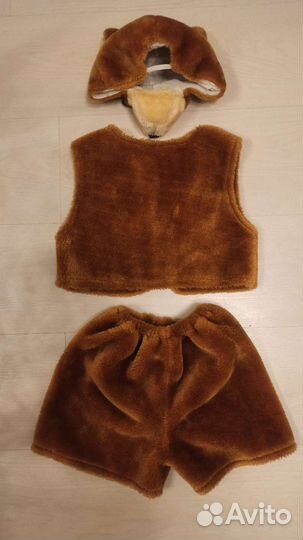 Костюмы медведя, цыпленка 1,5-3 года