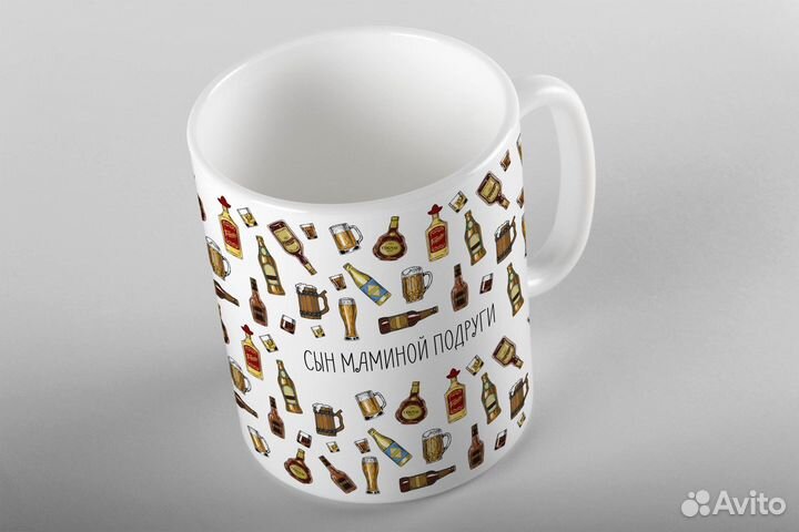 Посуда с принтом