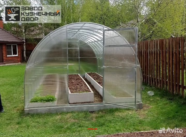 Теплица с установкой и гарантией