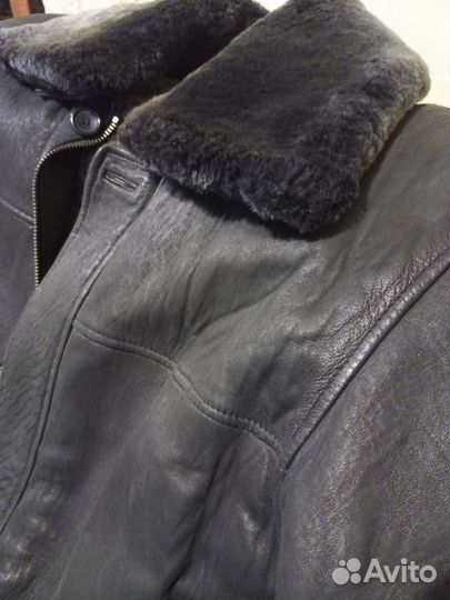 Кожанная куртка из натуральной кожи мужская