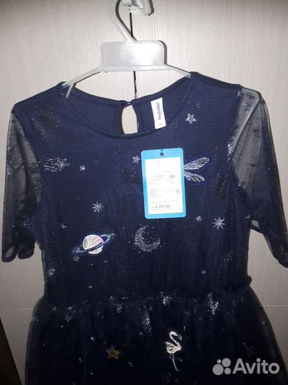 Вечернее платье для девочки 152 рост