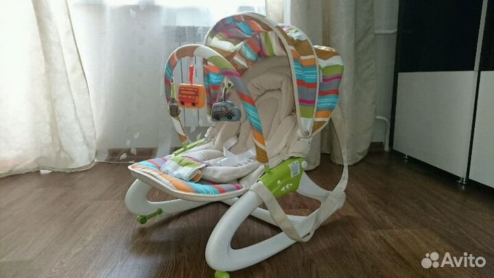 Шезлонг-качалка mamalove