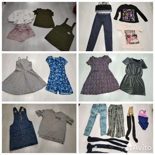 Вещи пакетом на девочку