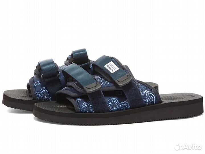 Шлепанцы suicoke moto-CAB-PT02 6US 10US 11 navy