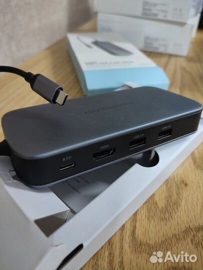 Хаб Powerology 512GB USB-C Hub & SSD