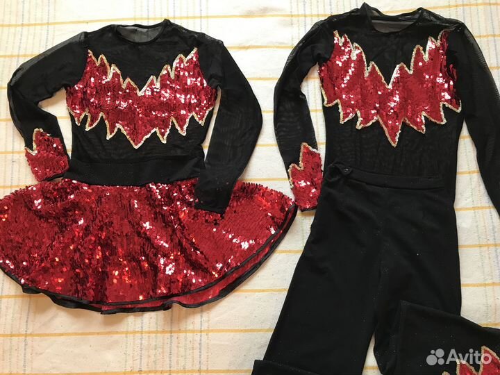 Костюмы для танцев, пара. Рок-н-ролл