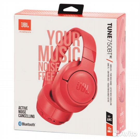 Наушники накладные Bluetooth JBL Tune 750btnc