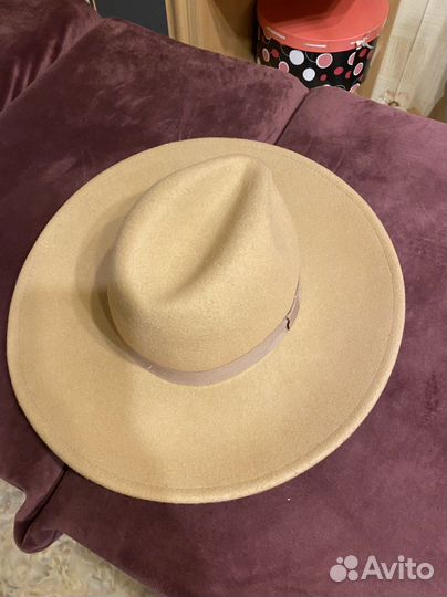 Шляпа фетровая женская