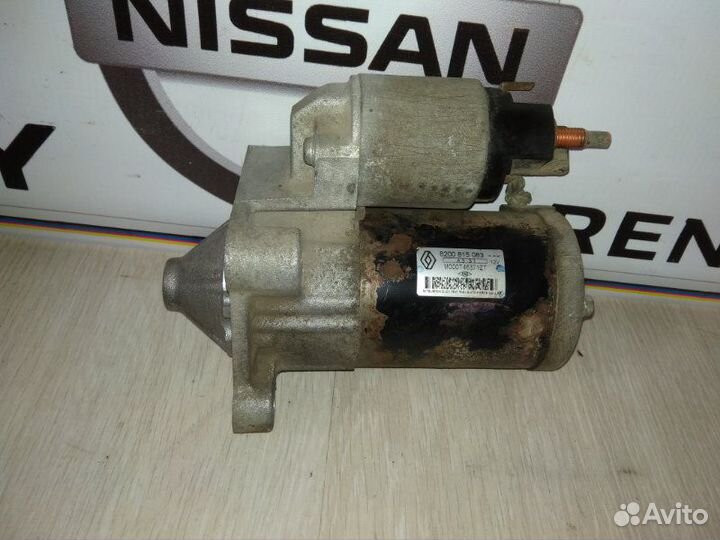 Стартер Renault logan
