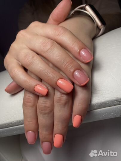 Маникюр и педикюр покрытие гель лак