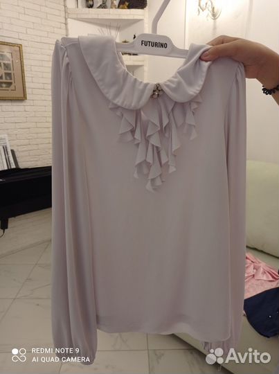 Блузка школьная, футболка д/физры 3 шт