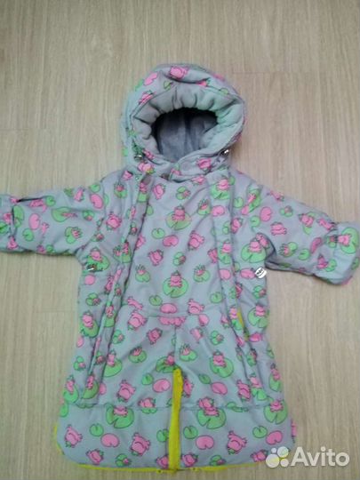 Детский комбинезон конверт зима осень