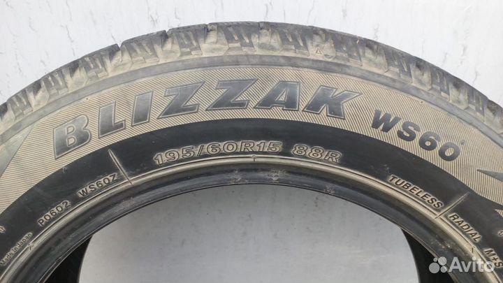 Bridgestone Blizzak WS-60 195/60 R15