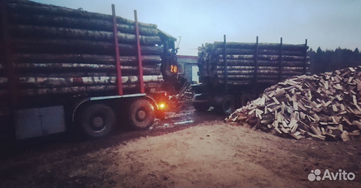 Дрова в укладку