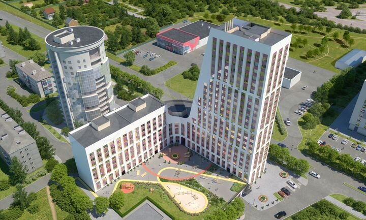 2-к. квартира, 48,7 м², 14/23 эт.