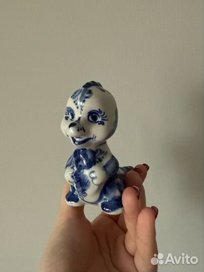 Дракон гжель