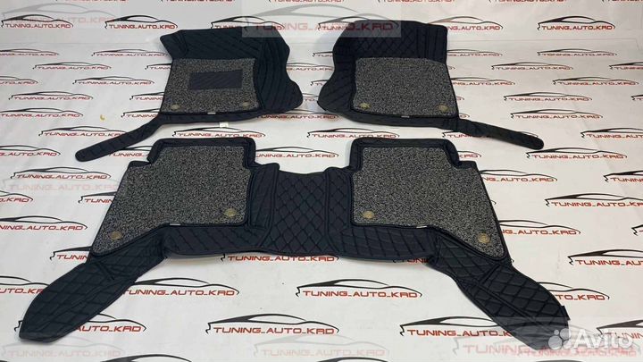 Ковры салона 3D Toyota Hilux Pick Up Левый руль F1