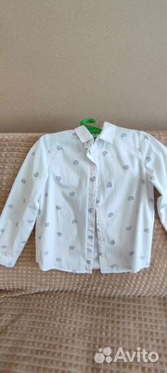 Рубашка sela для девочки 140