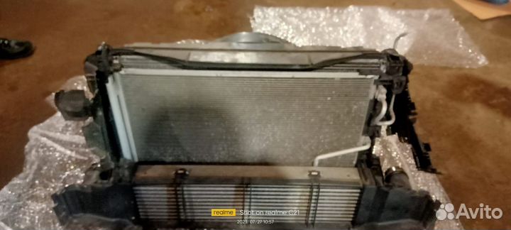 Кассета радиаторов мерседес W204 W212 W207