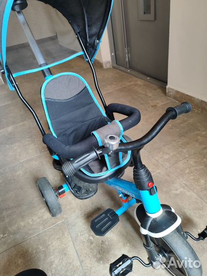 Детский велосипед с родительской ручкой