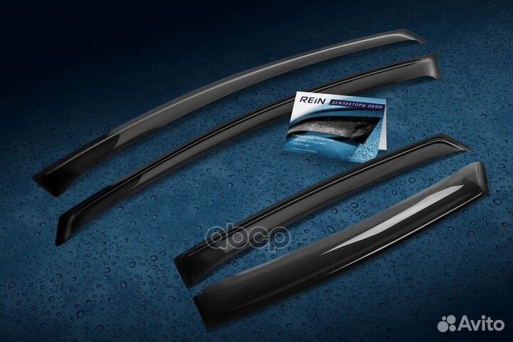 Дефлектор окон VW touareg I 02-10 (накладной скотч