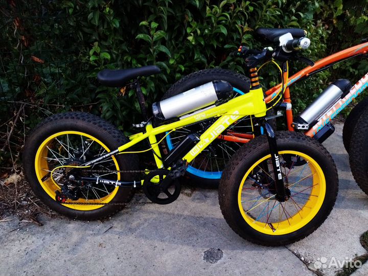 Электрический велосипед фетбайк