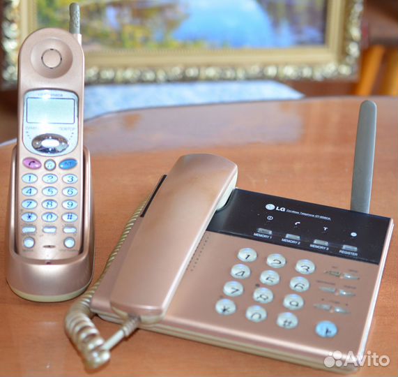Радио телефон LG-Nortel GT-9560 база и трубка