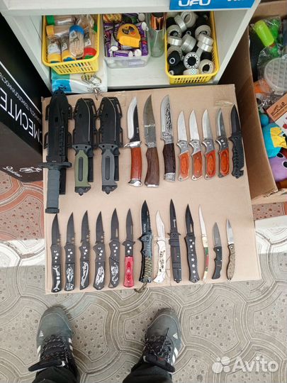 Охотничьи, туристические и складные ножи