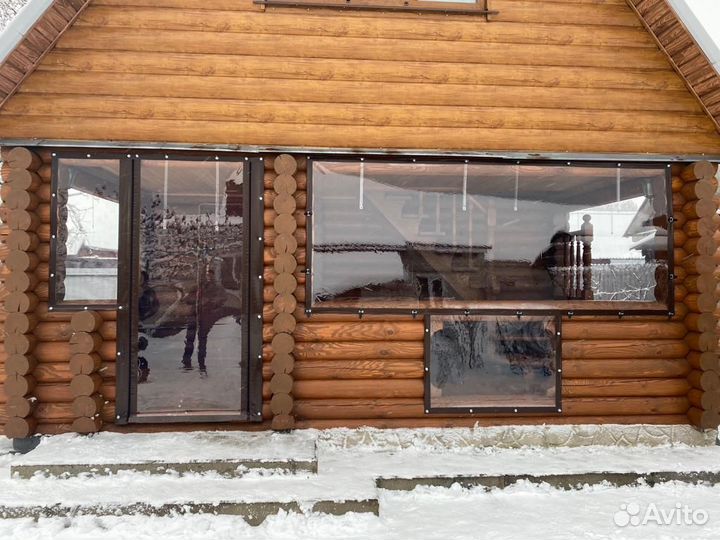 Гибкие и мягкие окна для беседок